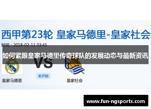 如何紧跟皇家马德里传奇球队的发展动态与最新资讯