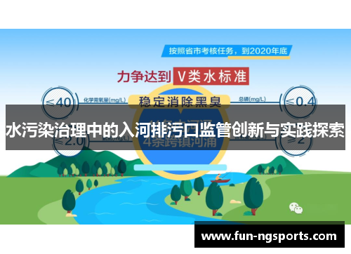 水污染治理中的入河排污口监管创新与实践探索